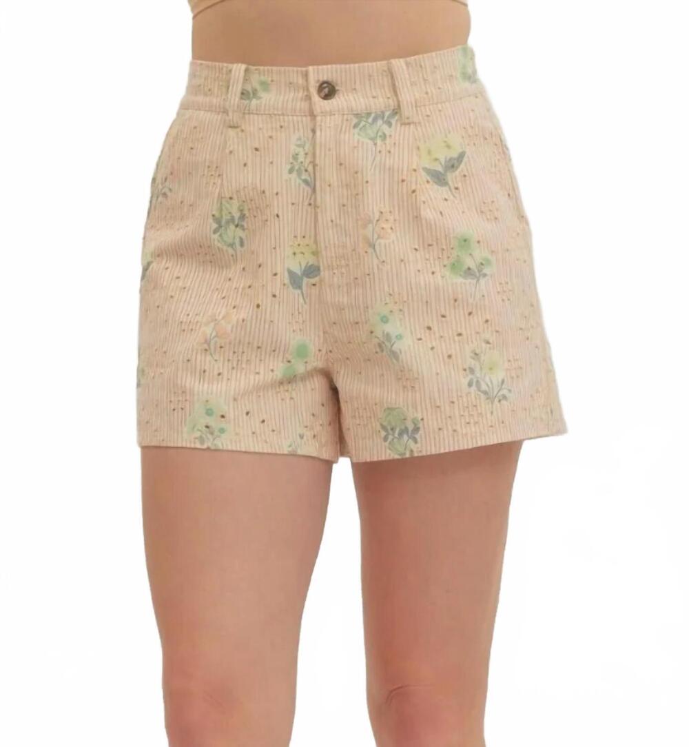 NEW ENTRO isabell shorts in pink